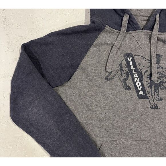 Fanatics Villanova University Wildcats Pullover Hoodie Sweatshirt Gray Mens‎ L - Picture 4 of 9